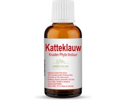 Herbes D'elixir Katteklauw Tinctuur - 100 ml - Ondersteunt het immuunsysteem