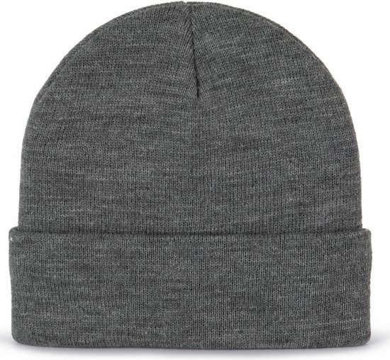 K-up Hats Wintermuts Scandinavian - grijs - thinsulate voering - heren/dames - gerecyled materiaal - Dames/herenmuts