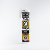 Grafen Professional - Genius Glue - Colle de montage Extra forte - 290 ml - Applicable à tous les matériaux de construction