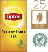 Thee lipton yellow label 25x1.5gr | Pak a 25 stuk | 6 stuks