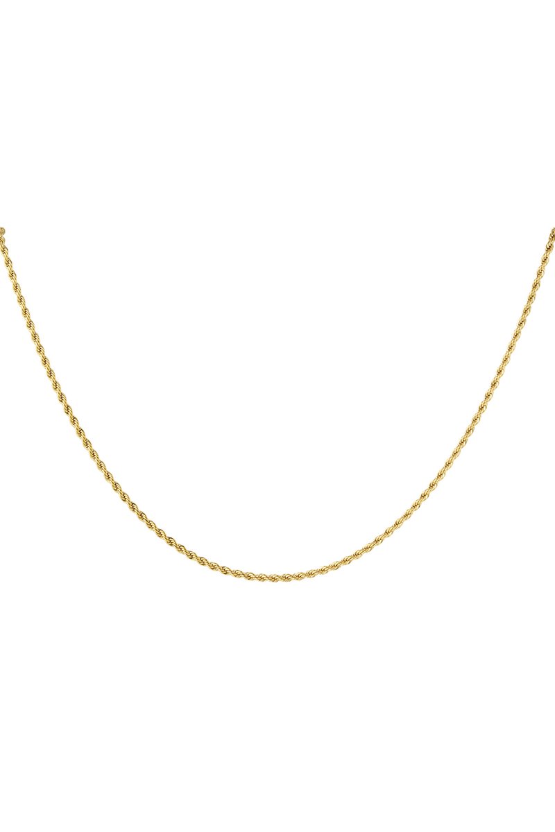 Twisted Necklace - Goud