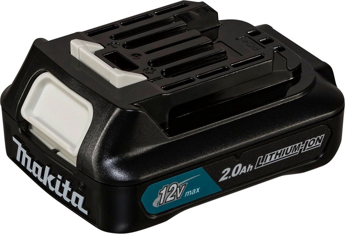 Batteria Makita 197396-9 BL1021B 12V Max 2,0 Ah Li-Ion CXT – Leggera, Con Indicatore LED, Protezione Da Sovraccarico E Alta Capacità