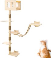 Katten klimmuur - Klim wand - Voor aan de muur - Krabpaal muur - Kat - Kattenspeeltjes