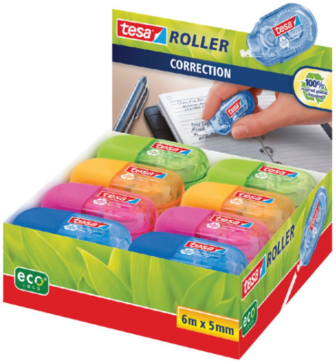 Tesa Correctietape tesa eco mini 5mmx6m doos à 16st | 16 stuks onbekend