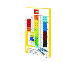foto van Lego 2-in-1 aanpasbare liniaal met minifiguur - 5007195