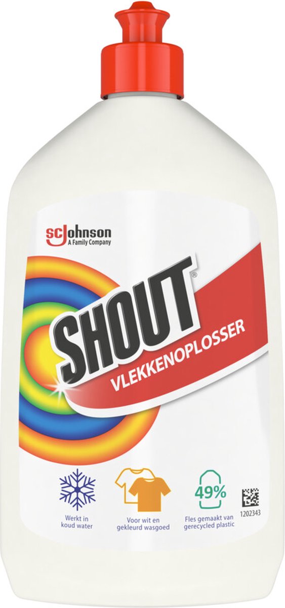 Goedkoopste 12x Shout Vlekkenoplosser Push 'n Pull 500 ml