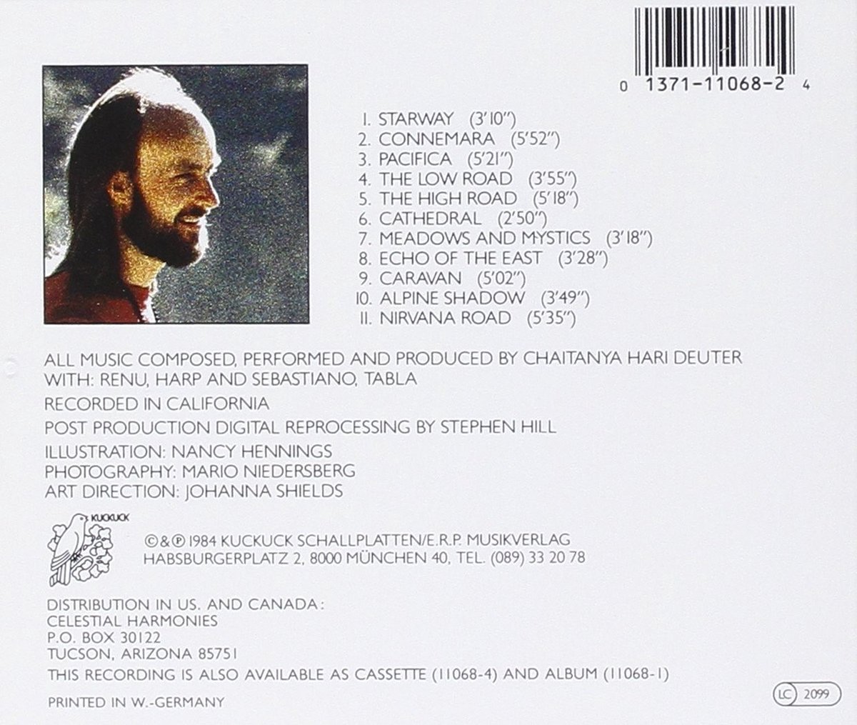 Deuter Nirvana Road (CD), Deuter Muziek bol