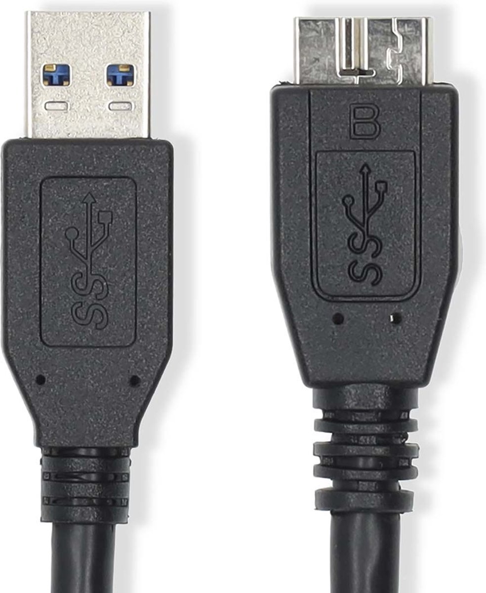 NEDIS CCGL61500BK20 USB-Kabel 2,00 m Blauw