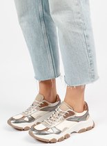 Sacha - Dames - Off white sneakers met metallic details - Maat 36