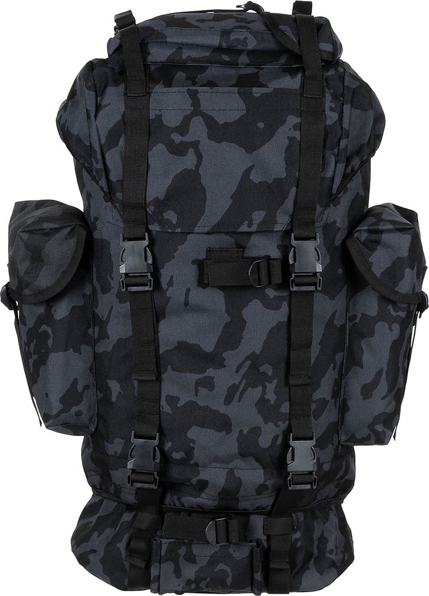 MFH Bundeswehr Combat - Grote legerrugzak - 65 liter - Nacht Camouflage