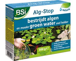 BSI Alg-Stop In Situ – Algenbestrijder voor Vijvers – Helder Vijverwater – 500 g – 25 m³