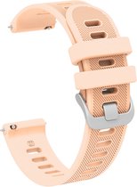 Siliconen bandje - geschikt voor Samsung Galaxy Watch 6 (Classic) / Watch 5 (Pro) / Watch 4 (Classic) / Watch 3 41 mm / Active / Active 2 / Watch 42 mm - zacht roze