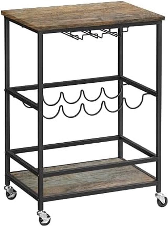 Omgekeerd hangend wijnrek, Metalen hangende wijnglashouder for