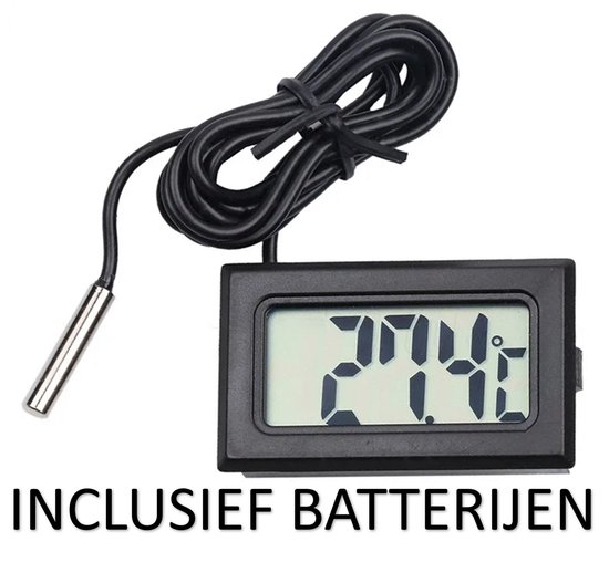 Thermomètre numérique alimenté par batterie congélateur avec 3