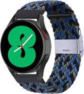 By Qubix Braided nylon bandje - Camouflage - Xiaomi Mi Watch - Xiaomi Watch S1 - S1 Pro - S1 Active - Watch S2
