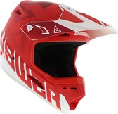 Casque motocross enfant Answer AR1 Bold rouge blanc mat - YS 47-48 cm