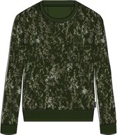 Gabbiano Trui Sweater Met Tonale Print 773782 502 Army Mannen Maat - M