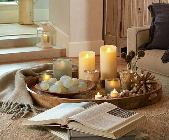 Bougies Sans Flamme LED Vacillante Luminicious - Lot De 3 Bougies Pilier Cire Véritable, Télécommandes Et Minuteur