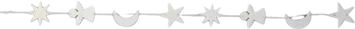 Only Natural - Slinger van papier 'Orsola' - 110 cm