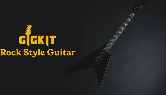 MAX Pack Guitare Électrique GigKit avec Amplificateur 40 Watts - Rouge