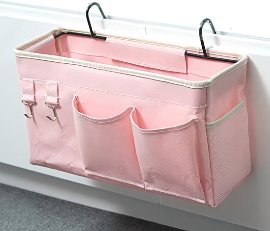 2 Stuks Hangorganizer, Hangtas, Opvouwbare Wandorganizer Voor Aan De Muur Hangende Opbergtas Wandorganizer Met Zakken Metalen Frame Voor Kinderkamer Badkamer Slaapkamer