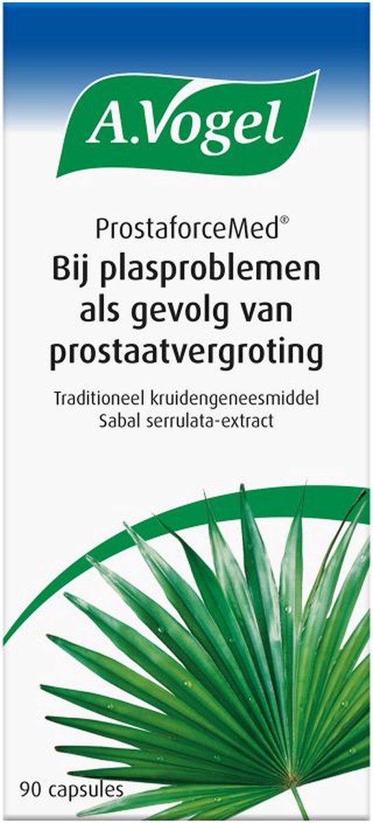 A.Vogel ProstaforceMed capsules - Geneesmiddel bij plasproblemen als gevolg van prostaatvergroting - 90 st