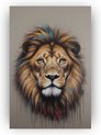 Banksy leeuw