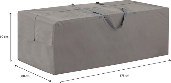 zaad Onschuld Clancy loungekussen beschermhoes XL tuinkussenhoes 175 x 80 x 60 | bol.com