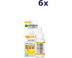 6x Garnier SkinActive Vitamine C Anti-Dark Spot Serum 30 ml