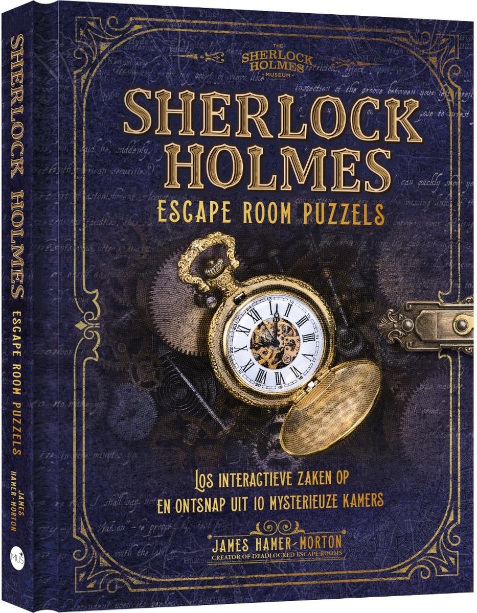 Sherlock Holmes Escape Room Puzzels - MUS creatief