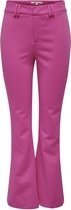 Only Broek Onlpeach Mw Flared Pant Tlr Noos 15298660 Raspberry Rose Dames Maat - W36 X L32