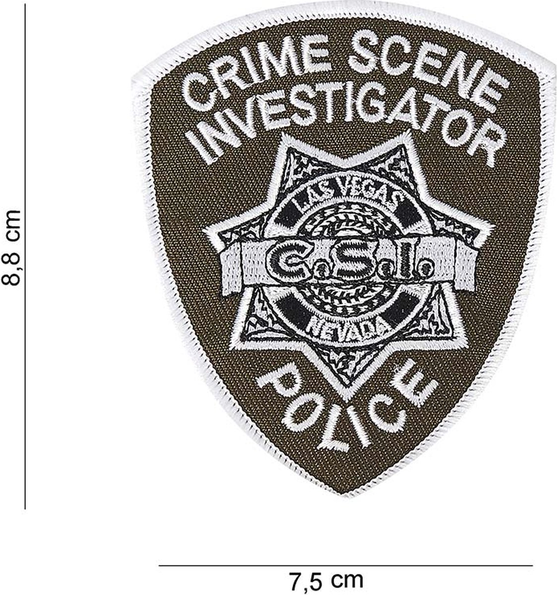 Embleem stof CSI
