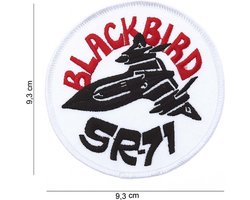 Embleem stof Blackbird SR-71