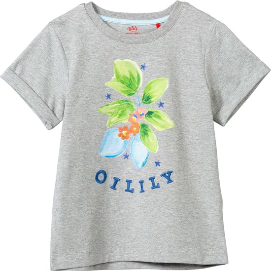Oilily Tuk - T-shirt - Meisjes - Grijs