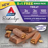 Atkins | Endulge | Chocolate Break Bar | Doos | 6 x 21 gram