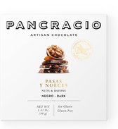 Pancracio - Chocolade - Puur - Noten en Rozijnen - 5 kleine tabletten