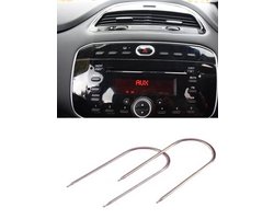 Radio Cd Fiat Punto Grande Evo Stilo Brava Panda Demontage Sleutel Tool Beugel Gereedschap Aux Demonteren