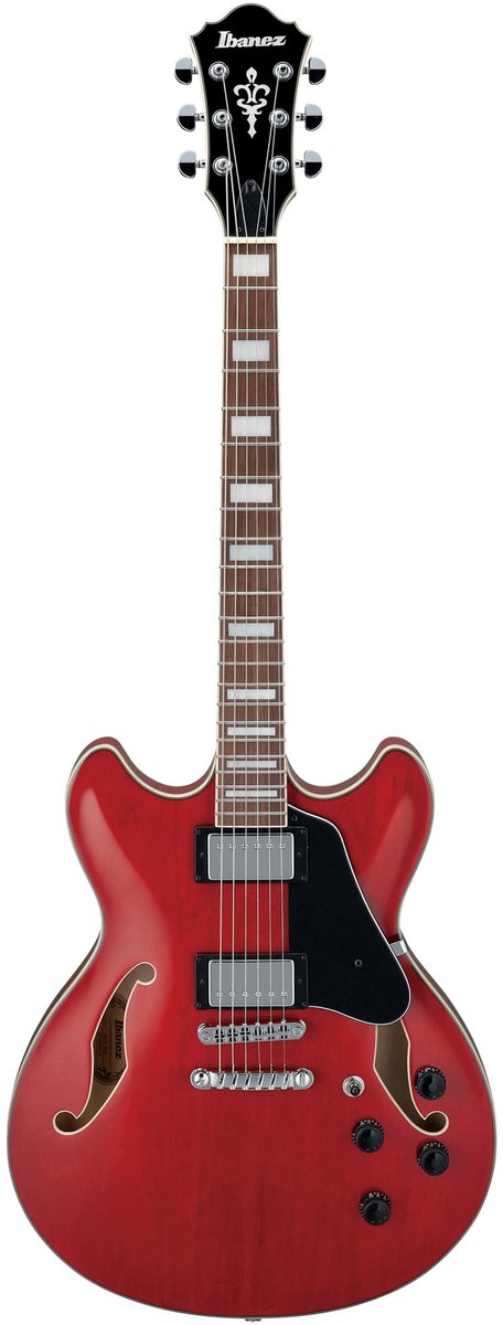 Ibanez Artcore AS73-TCD Transparent Cherry Red - Semi-akoestische gitaar