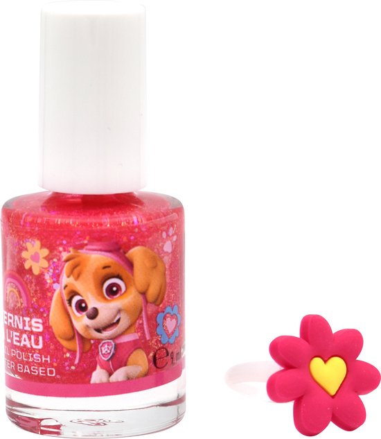 Foto: Paw patrol glitter nagellak afwasbaar waterbasis 9ml