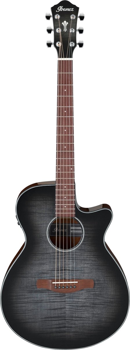 Ibanez AEG70-TCH Transparent Charcoal Burst - Akoestische gitaar