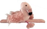 Klaparmband - Flamingo - Roze