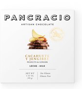 Pancracio - Chocolat - Lait - Cacahuète et Gingembre - 5 petits comprimés