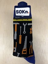 SOKn. trendy sokken *GEREEDSCHAP* maat 40-46 (ook leuk om kado te geven !)