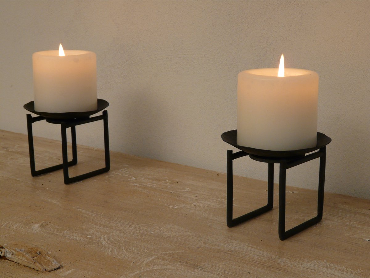 FrenzLights kandelaar kaarsenhouder Kerst design langwerpig voor 5 kaarsen sfeerverlichting kadotip cadeautip