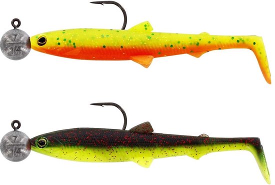 Westin Bullteez 9.5cm R n R 7g - Haak 4/0 (2 pcs) - Kleur : Dark Water Mix 5 van Westin — afbeelding 4