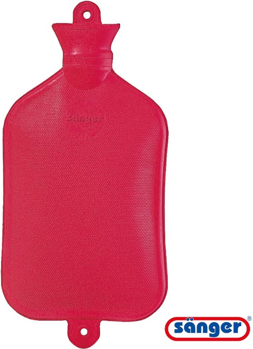 Goedkoopste Sänger - Effen Rode - Warmwaterkruik - XL - 2,5 Liter