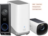 Bol.com Eufy Video Doorbell E340 + HomeBase 3 + Eufycam 3 - Bundelvoordeel aanbieding