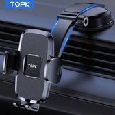 TOPK D35-C - Telefoonhouder - Auto Telefoon Houder - 360 graden rotatie - Dashboard Houder -
