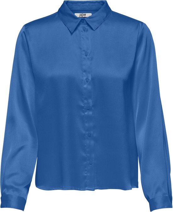 Jacqueline de Yong Blouse Jdyfifi L s Shirt Wvn Noos 15203504 Directoire Blue Dames. bol
