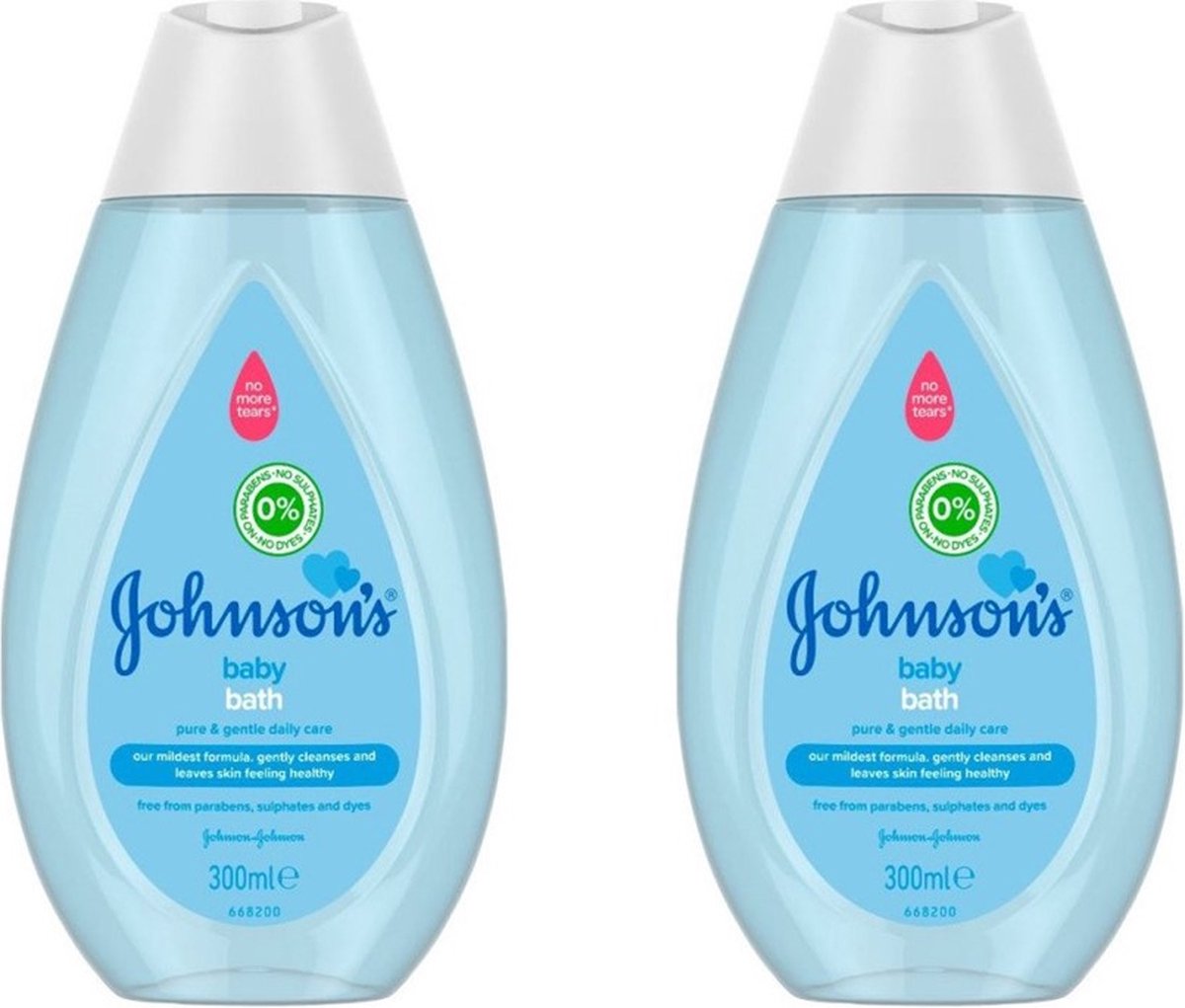 Goedkoopste Johnson’s Baby Bad – 2 x 300 ml